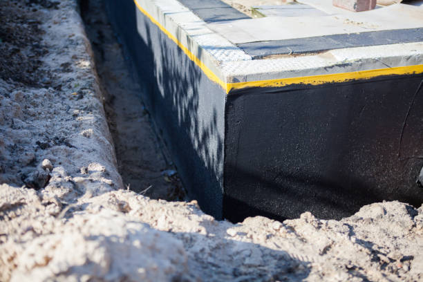 Residential Waterproofing installation at a La Center, WA home by SJ Waterproofing Pros